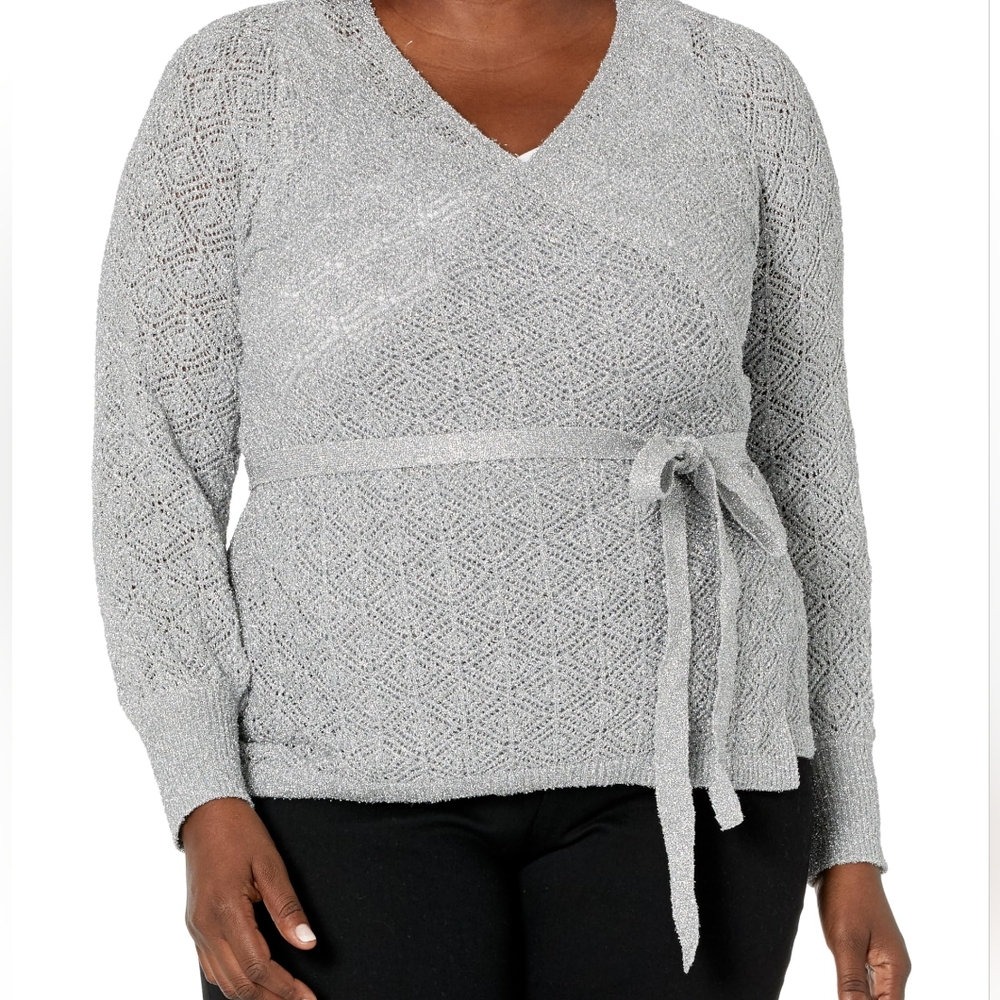 3/$12 Women's Wrap Sweater